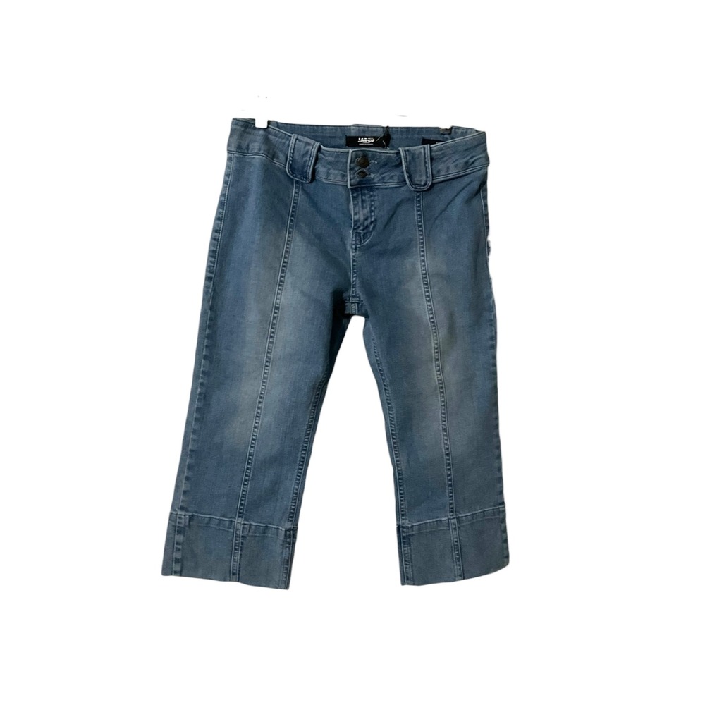 Jaded‎ London Capri Fit Light Wash Denim Jeans W30 Cropped Wide Leg NEW - Picture 2 of 7